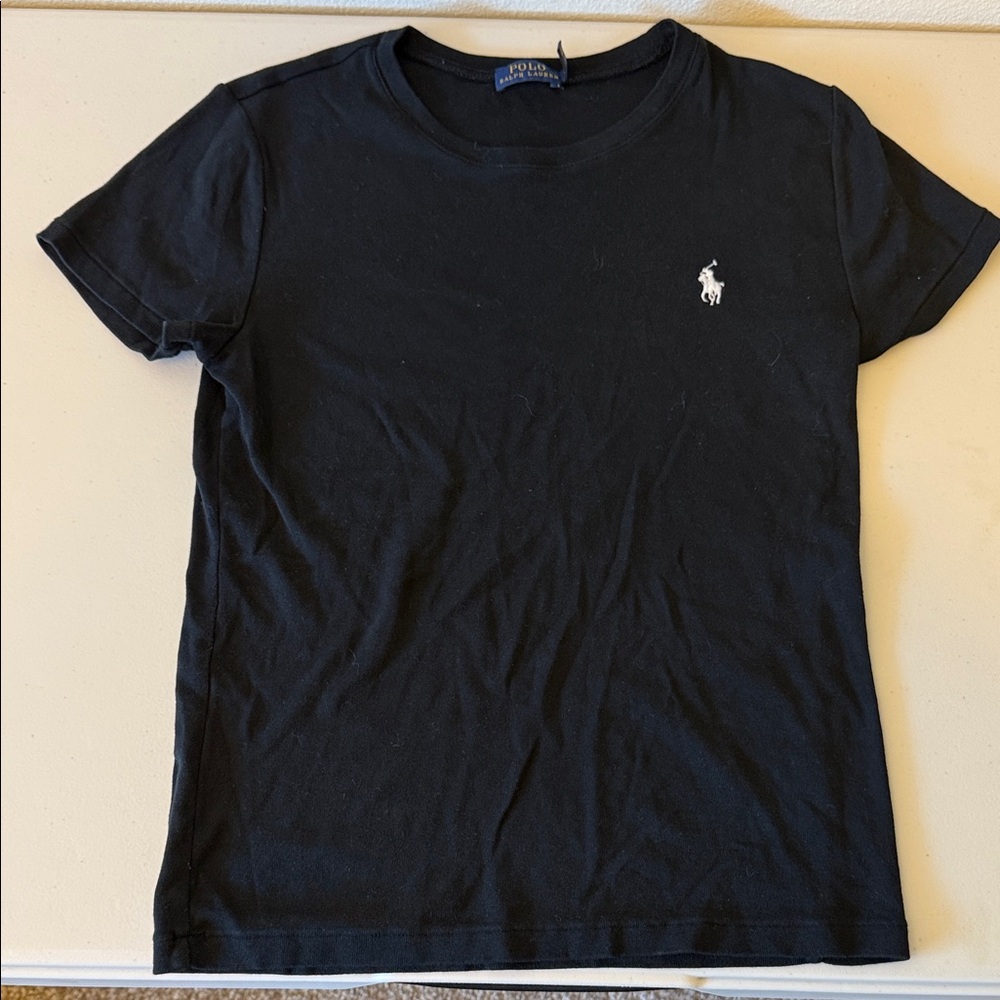 Ralph Lauren Black Short Sleeve Tee